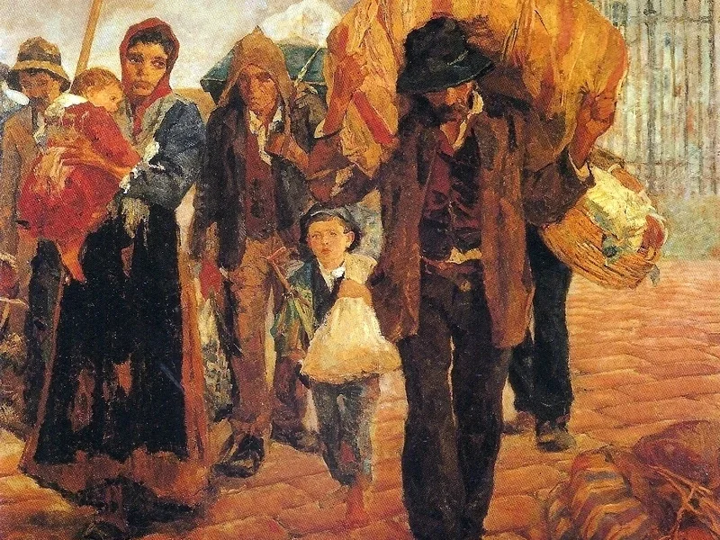 1880-Antonio Rocco - Emigrants